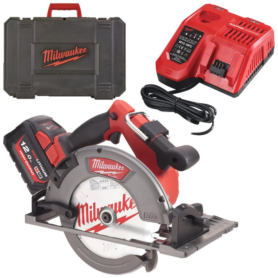 Дисковая пила Milwaukee M18 FCSG66-121C FUEL (4933471195), аккумуляторная купить,NaN