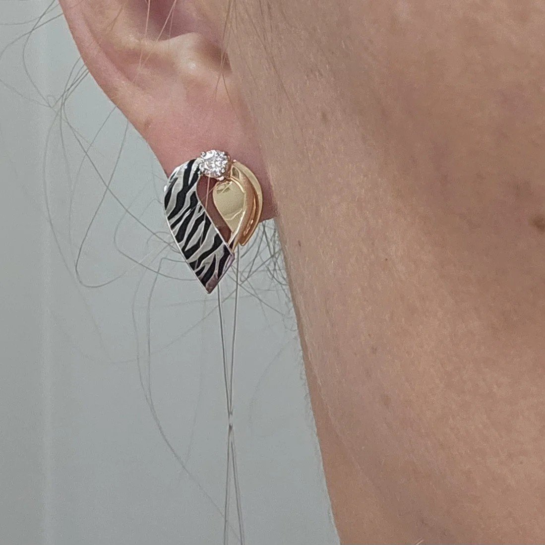 Серьги Deimantas 110208290 3,9гр. купить,NaN