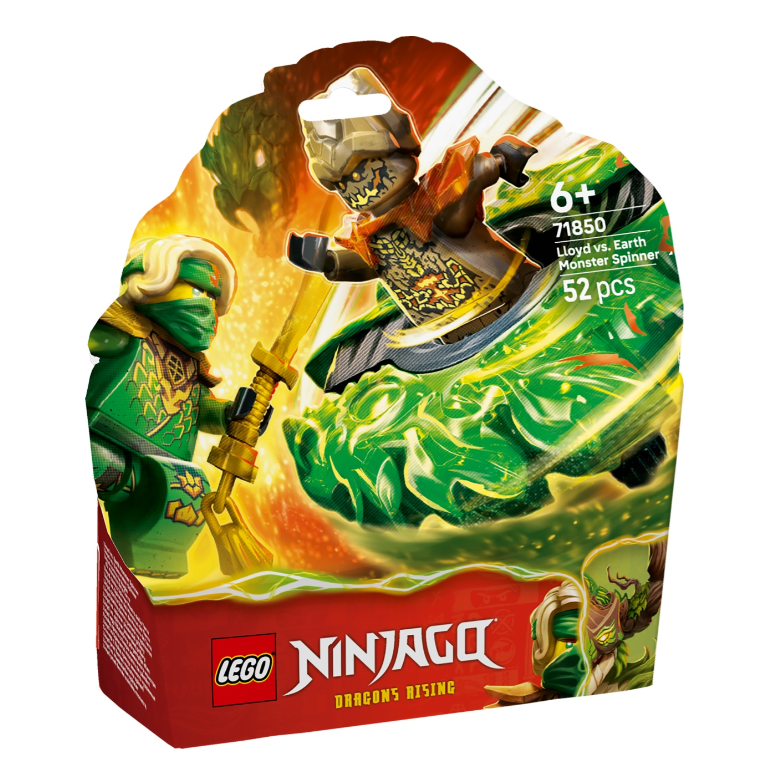 Конструктор Lego Спиннер «Ллойд против земного монстра» Ninjago 71850