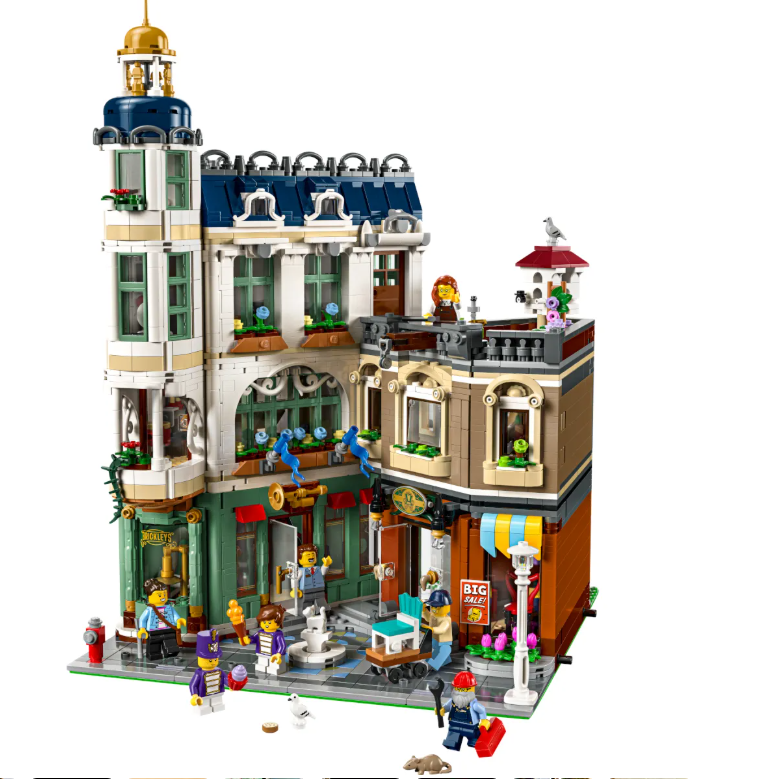 Конструктор Lego Торговая улица Icons 11371 купить,NaN