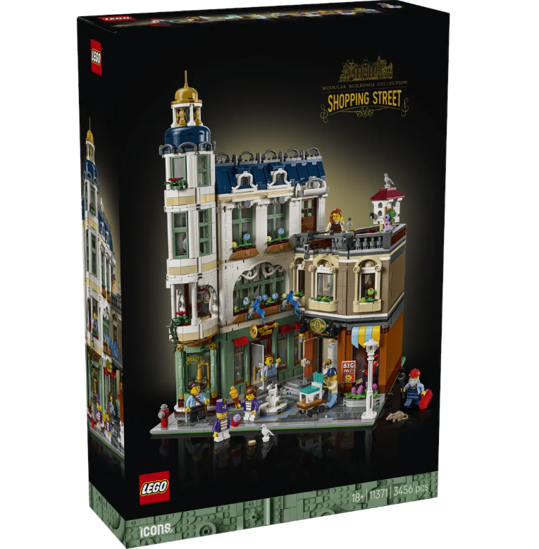 Конструктор Lego Торговая улица Icons 11371 купить,NaN