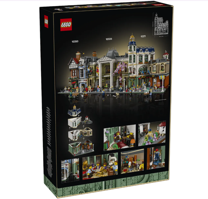 Конструктор Lego Торговая улица Icons 11371 купить,NaN
