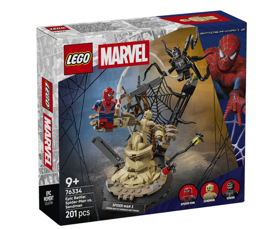Конструктор Lego Эпическая битва: Человек-паук против Песочного человека Marvel 76334 купить,NaN