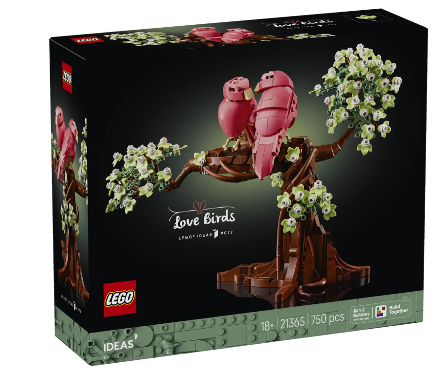 Конструктор Lego Влюбленные птицы Ideas 21365 купить,NaN