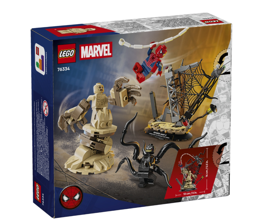 Конструктор Lego Эпическая битва: Человек-паук против Песочного человека Marvel 76334 купить,NaN