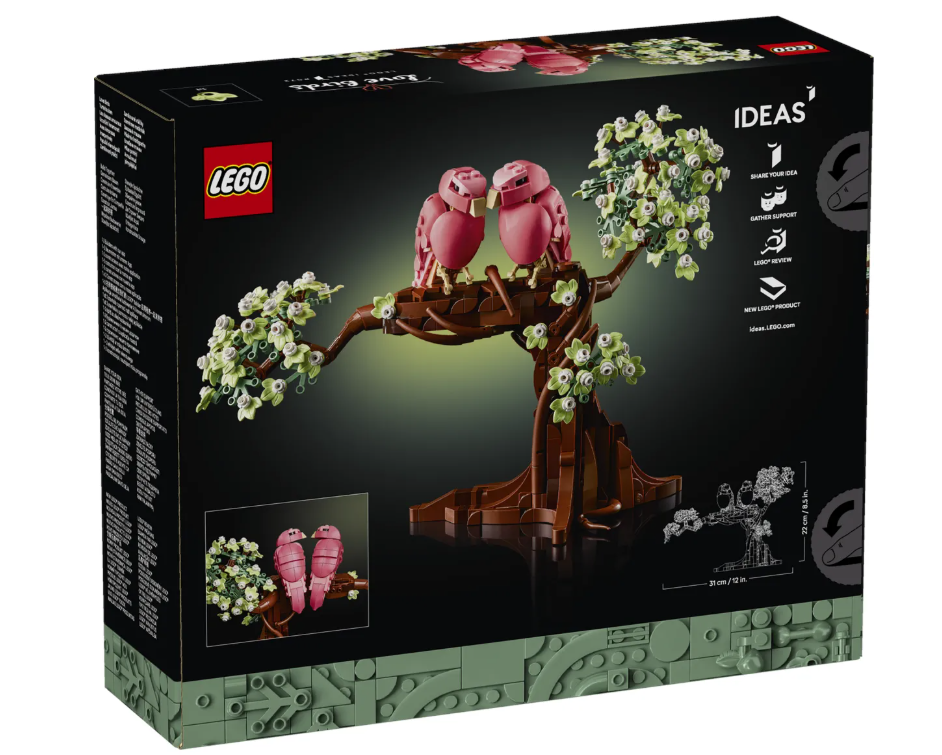 Конструктор Lego Влюбленные птицы Ideas 21365 купить,NaN