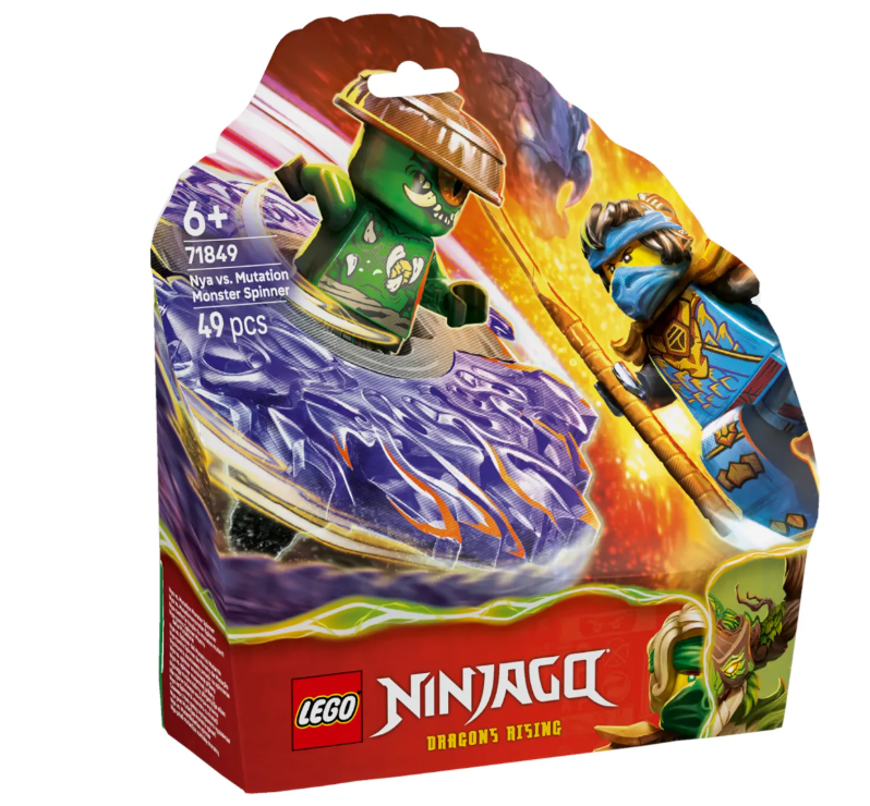 Конструктор Lego Спиннер «Ния против монстра-мутанта» Ninjago 71849 купить,NaN