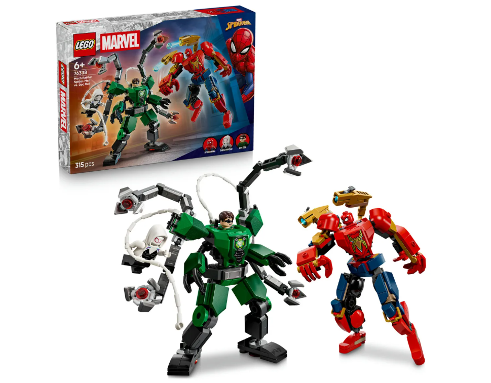 Конструктор Lego Человек-паук и робот Док-Ока Marvel 76338 купить,NaN