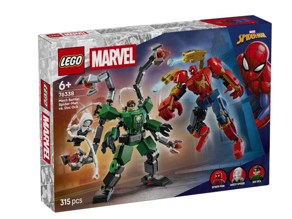 Конструктор Lego Человек-паук и робот Док-Ока Marvel 76338 купить,NaN