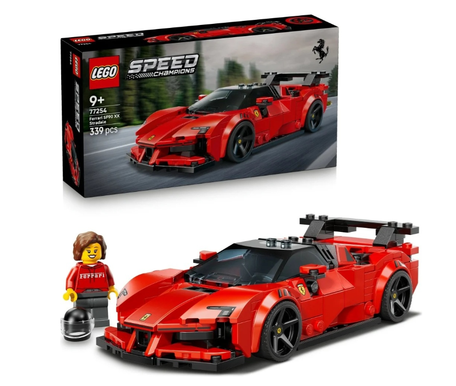 Конструктор Lego Спорткар Ferrari SF90 XX Stradale Speed Champions 77254