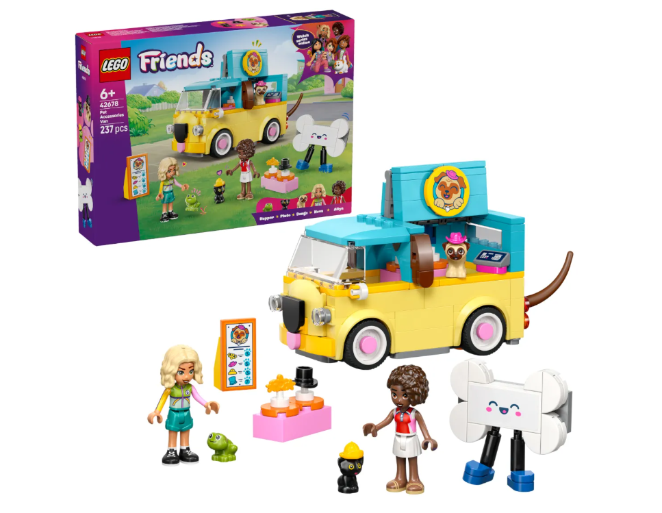 Конструктор Lego Фургон для перевозки зоотоваров Friends 42678
