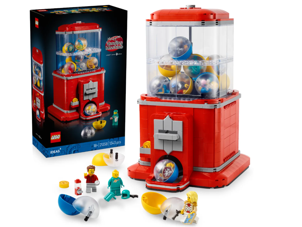 Конструктор Lego Торговый автомат с минифигурками Ideas 21358 купить,NaN