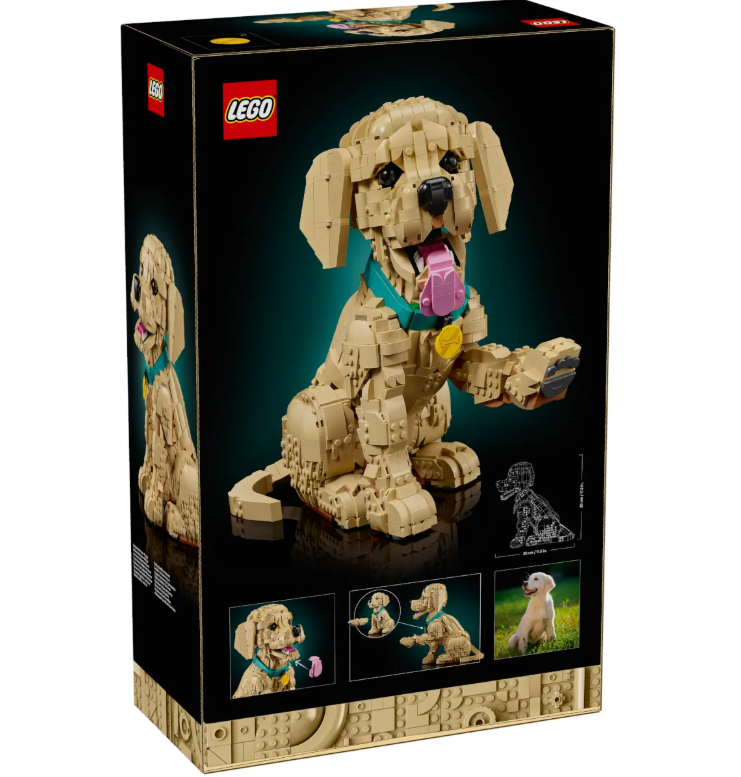 Конструктор Lego Щенок золотого ретривера Icons 11384 купить,NaN