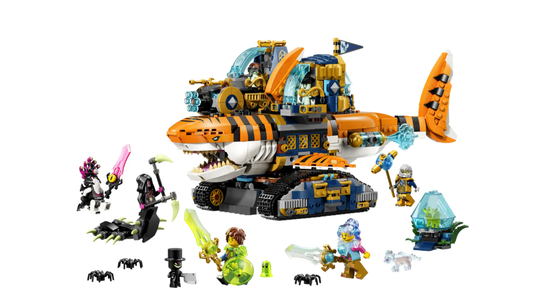 Конструктор Lego Танк-тигровая акула DREAMZzz 71515