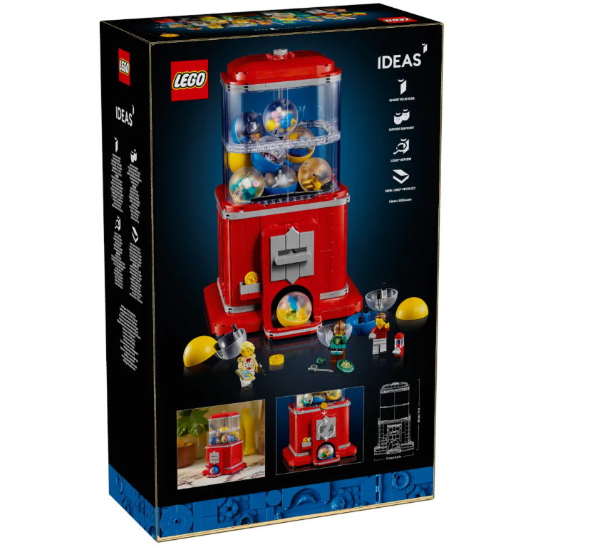 Конструктор Lego Торговый автомат с минифигурками Ideas 21358 купить,NaN