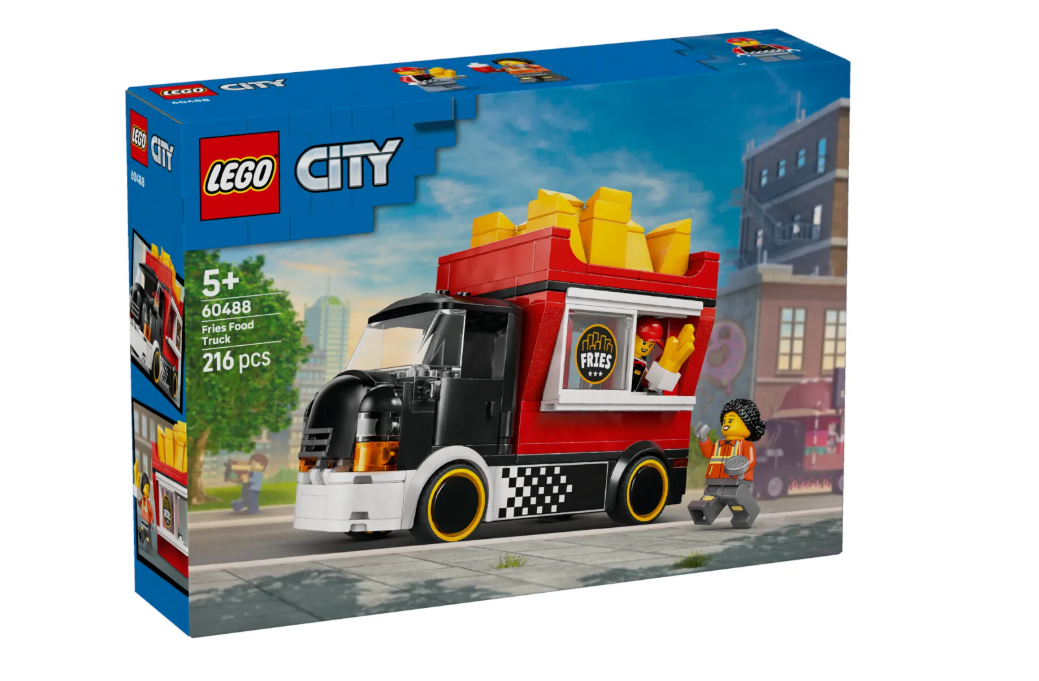 Конструктор Lego Фудтрак с картошкой фри City 60488 купить,NaN