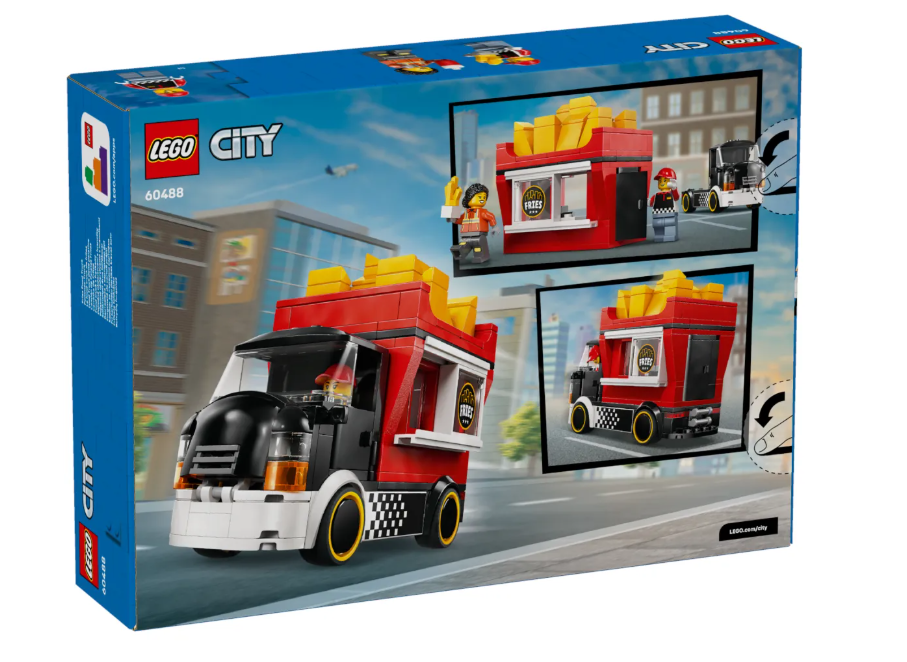 Конструктор Lego Фудтрак с картошкой фри City 60488 купить,NaN