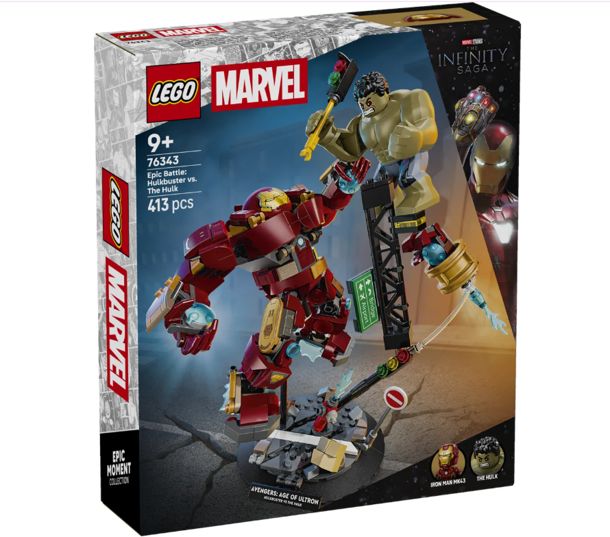 Конструктор Lego Эпическая битва: Халкбастер против Халка Marvel 76343 купить,NaN