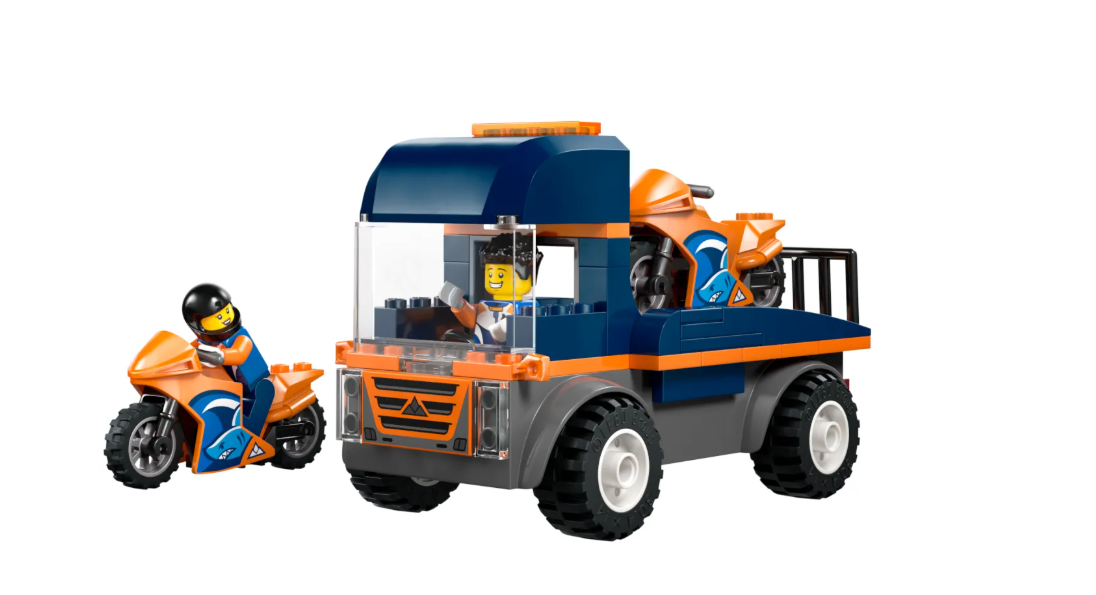 Конструктор Lego Транспортер для мотоциклов City 60491