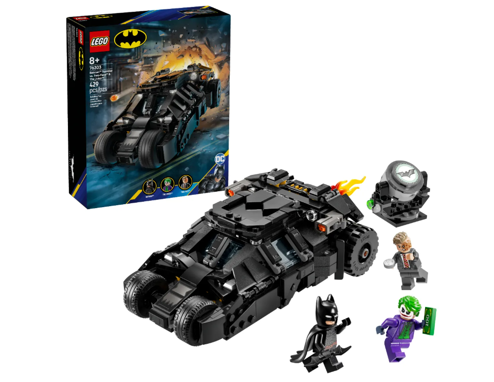 Конструктор Lego Тумблер Бэтмена против Двуликого и Джокера Super Heroes 76303
