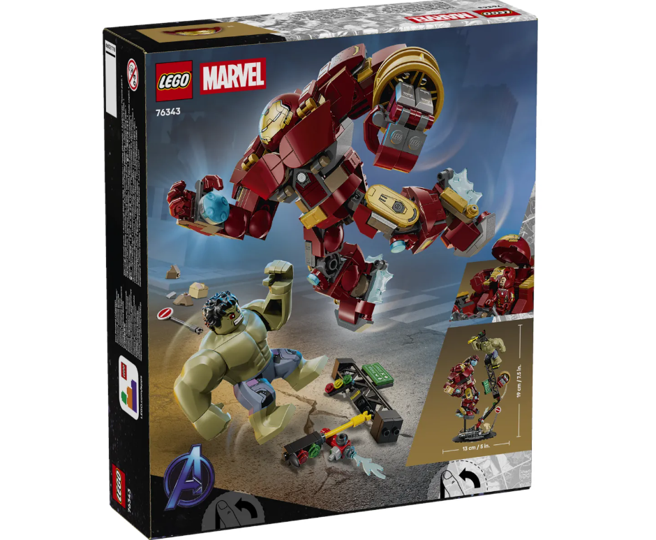 Конструктор Lego Эпическая битва: Халкбастер против Халка Marvel 76343 купить,NaN
