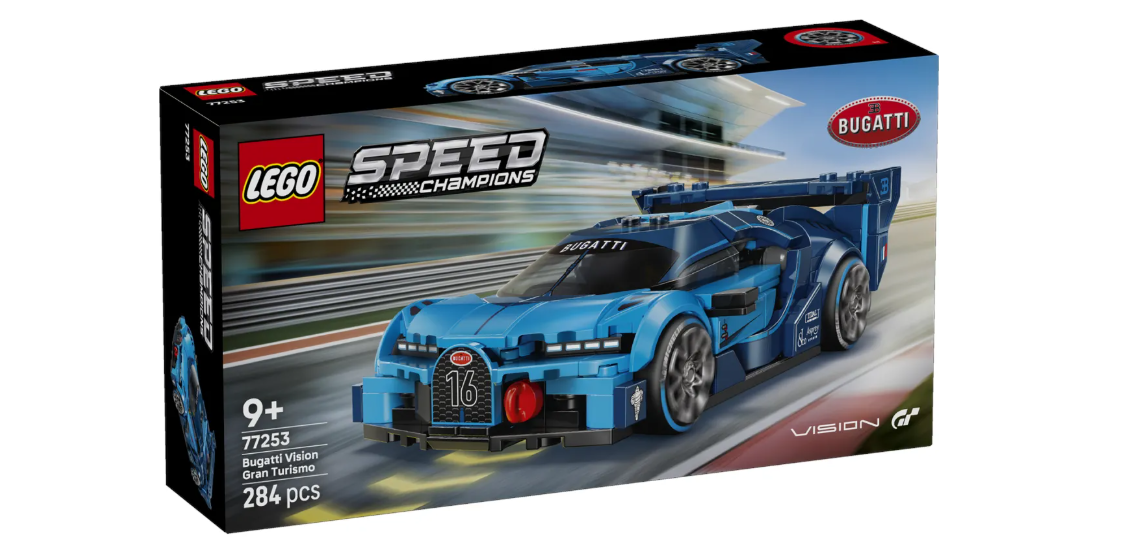 Конструктор Lego Спортивный гиперкар Bugatti Vision GT Speed Champions 77253 купить,NaN