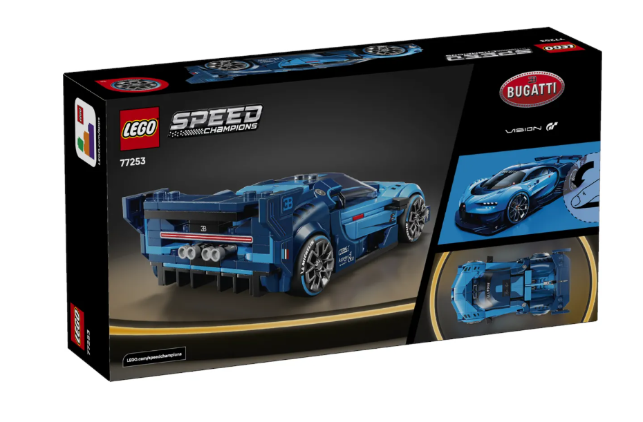 Конструктор Lego Спортивный гиперкар Bugatti Vision GT Speed Champions 77253 купить,NaN