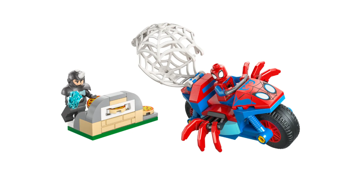 Конструктор Lego Человек-паук на мотоцикле против Носорога Marvel 11206 купить,NaN