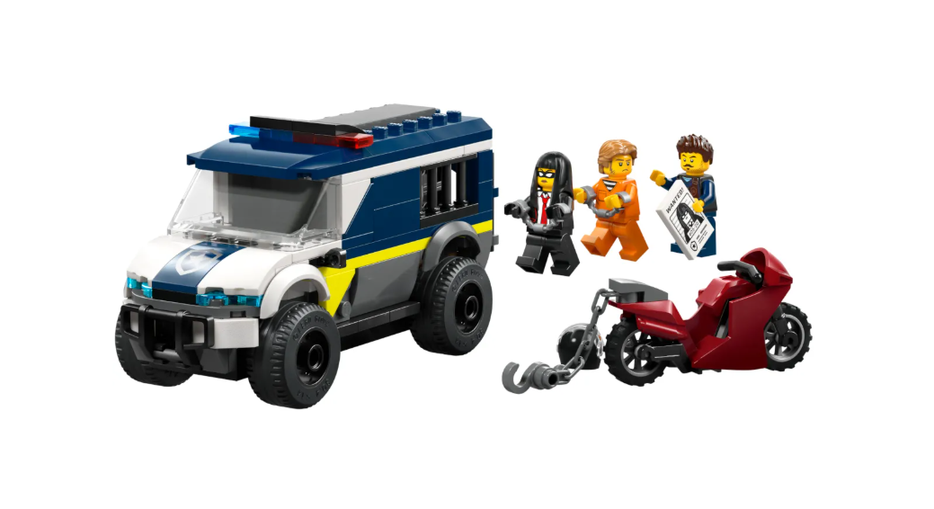 Конструктор Lego Фургон для перевозки заключенных City 60479 купить,NaN