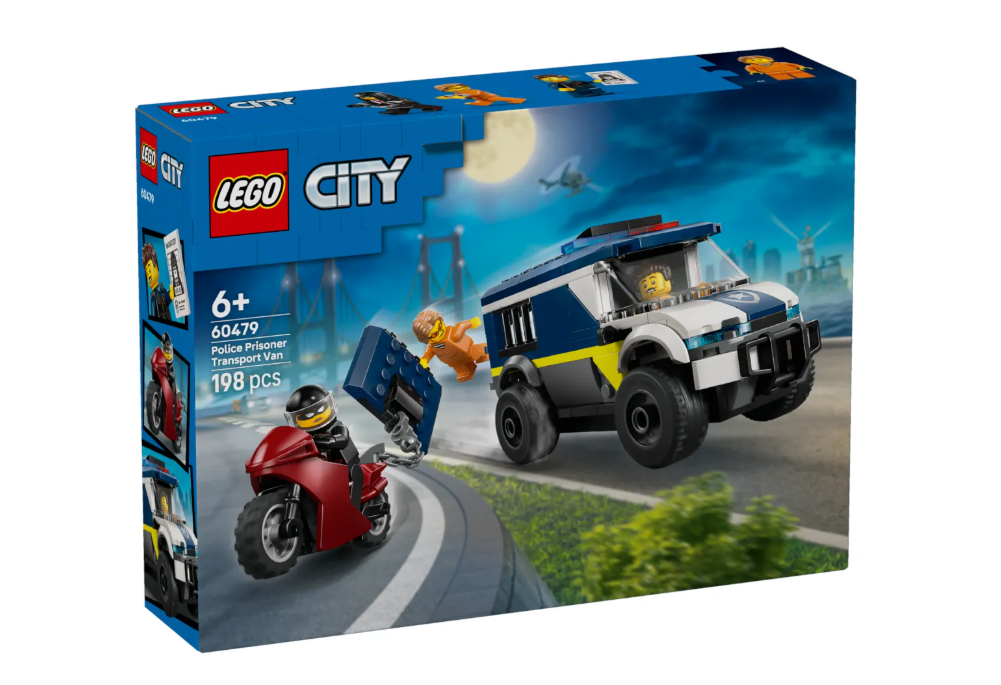 Конструктор Lego Фургон для перевозки заключенных City 60479 купить,NaN