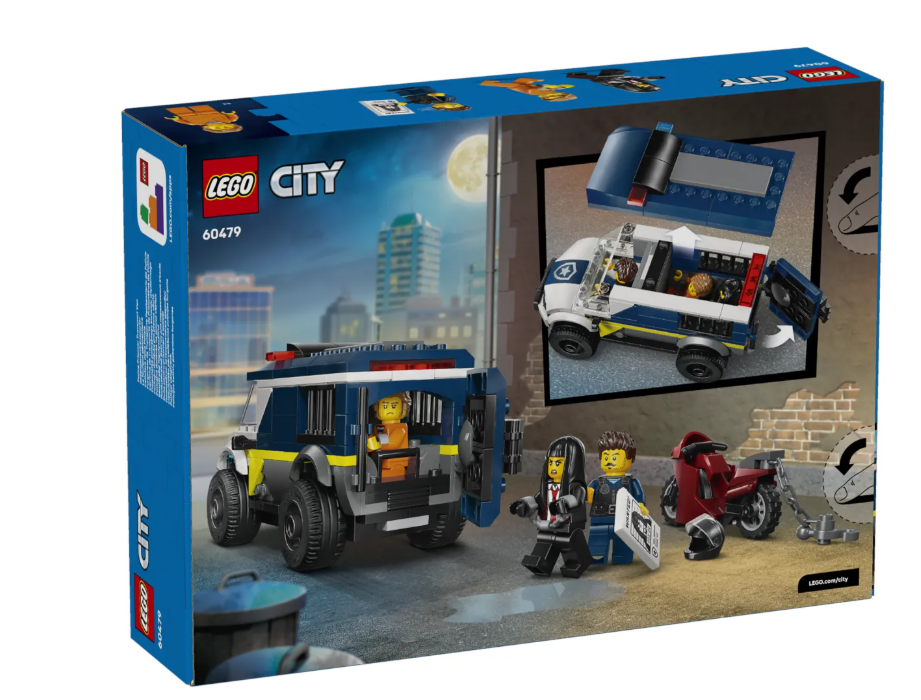 Конструктор Lego Фургон для перевозки заключенных City 60479 купить,NaN