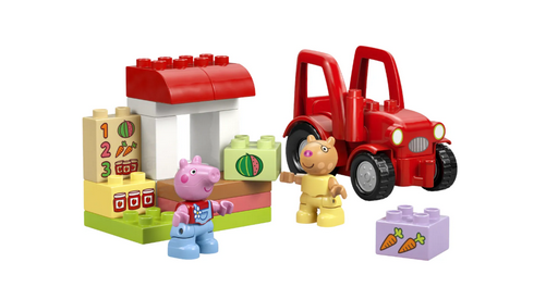 Конструктор Lego Трактор и рынок DUPLO 10468