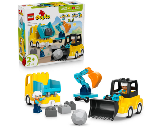 Конструктор Lego Строительная техника 3-в-1 DUPLO 10475