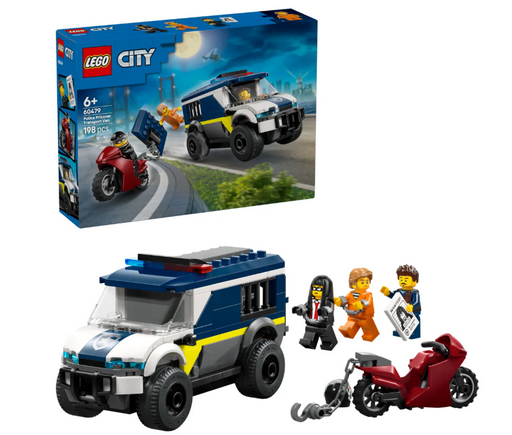 Конструктор Lego Фургон для перевозки заключенных City 60479