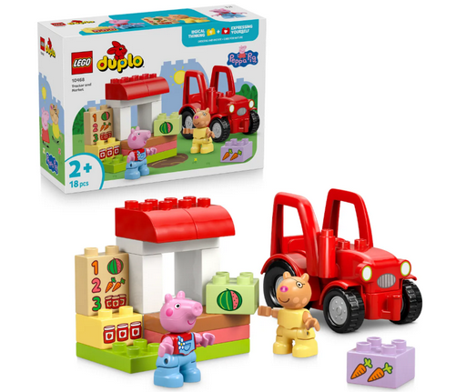 Конструктор Lego Трактор и рынок DUPLO 10468