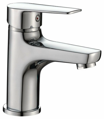Смеситель для раковины Voda Hill HI26 14см хром купить,34424