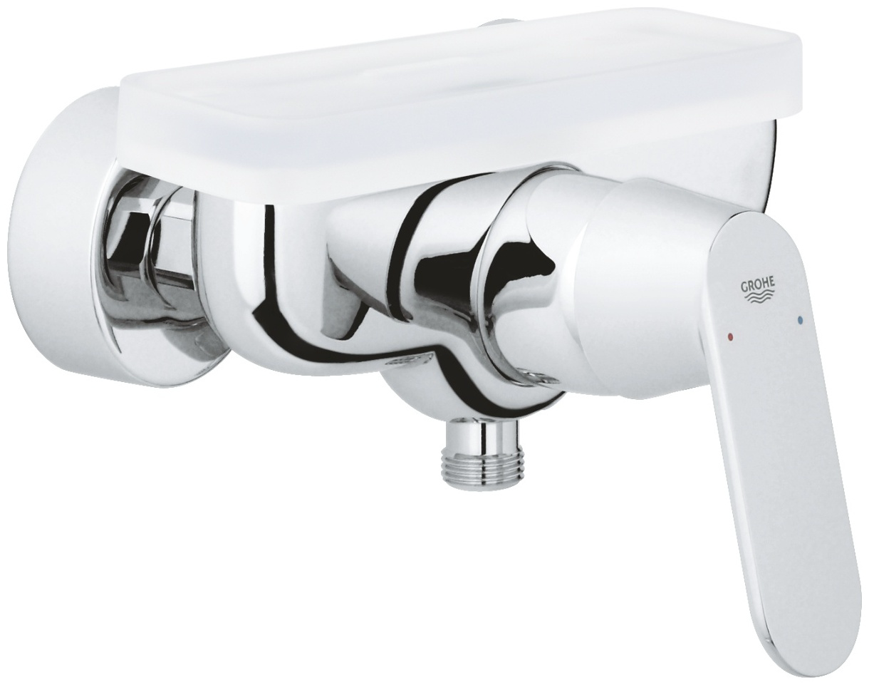 Мыльница Eurosmart Cosmopolitan 21.2х2.2см белый