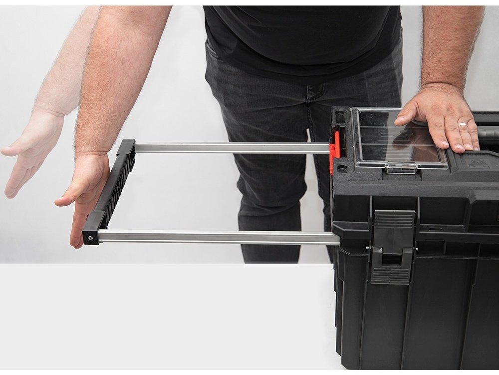 Patrol ящик-тележка Qbrick System ONE Trolley Profi 60.5x40.5x36.7 см черный купить,NaN