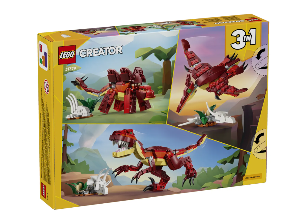 Конструктор Lego Свирепый динозавр CREATOR 31379 купить,NaN