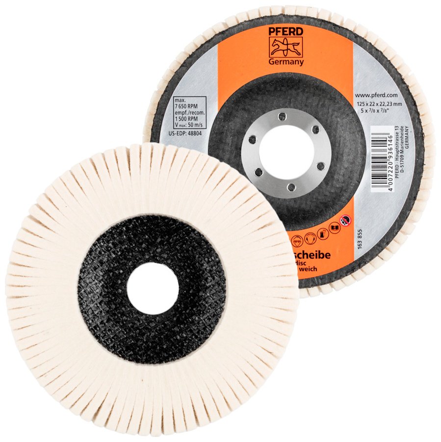 Pferd лепестковый диск FFS 125/22,23 WEICH 22.23x125 мм 1 шт купить,NaN