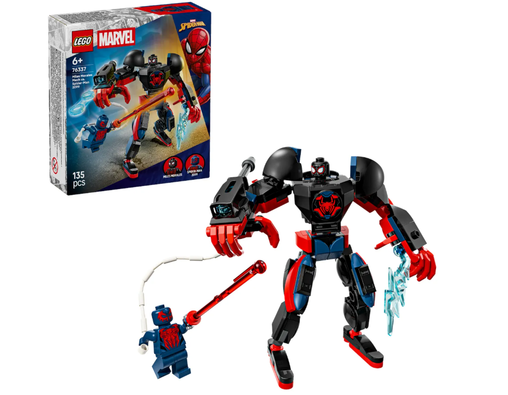 Конструктор Lego Робот Майлза Моралеса против Человека-паука Marvel 76337
