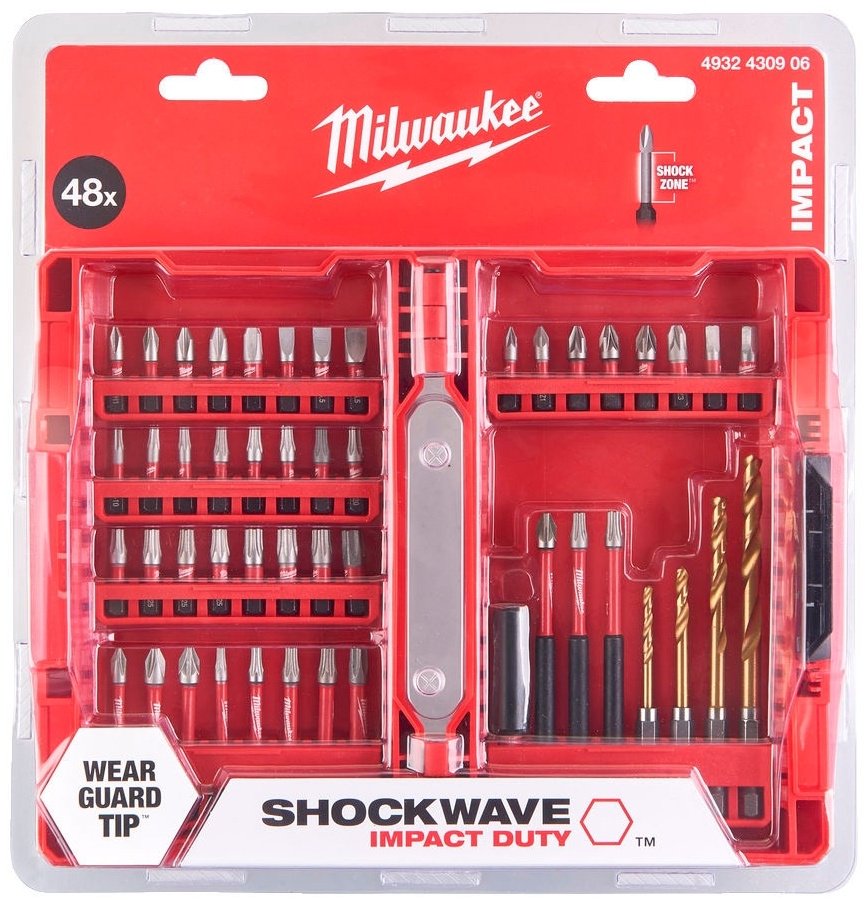 Набор универсальный 48 в 1 Milwaukee 4932430906 купить,NaN