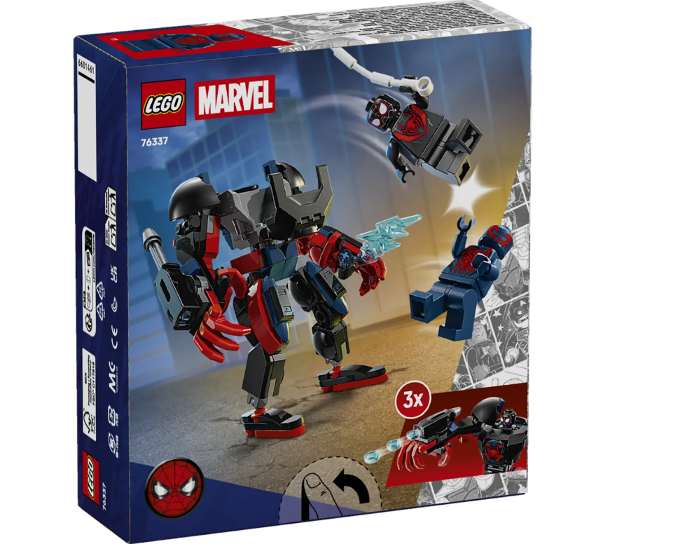 Конструктор Lego Робот Майлза Моралеса против Человека-паука Marvel 76337 купить,11210