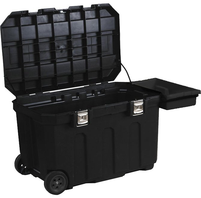 STANLEY ящик-тележка Mobile Job Chest 1-93-278 Black (96.2х57.8х59.1 см) купить,NaN