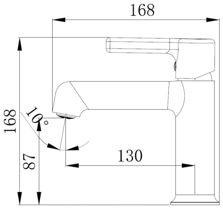 Смеситель Vщвф Column CLM26M хром купить,32850