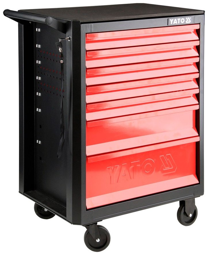 YATO ящик-тележка YT-55291 (66.5х45.3х93.2 см) купить,NaN