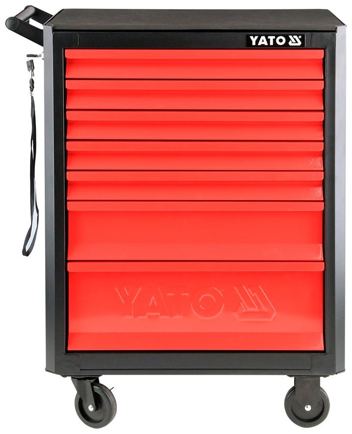 YATO ящик-тележка YT-55291 (66.5х45.3х93.2 см) купить,NaN