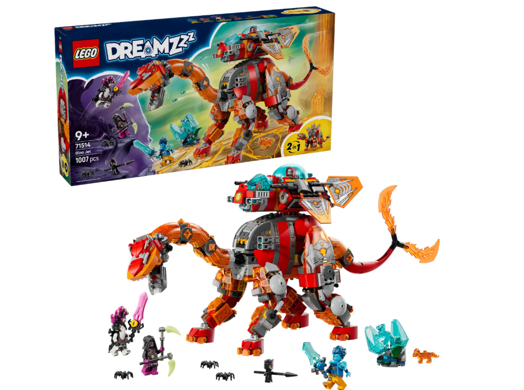 Конструктор Lego Реактивный самолёт-динозавр DREAMZzz 71514 купить,NaN