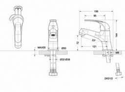 Шланг душевой Hansgrohe Isiflex 28276700 15.6см хром