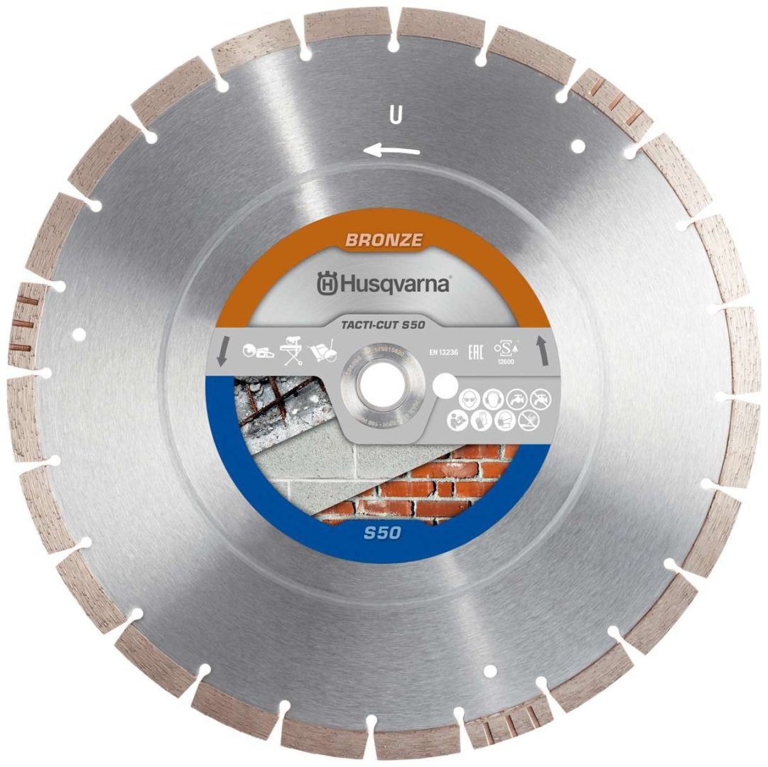 Диск отрезной алмазный 400x25.4х1.8 мм, Husqvarna 63642 купить,NaN